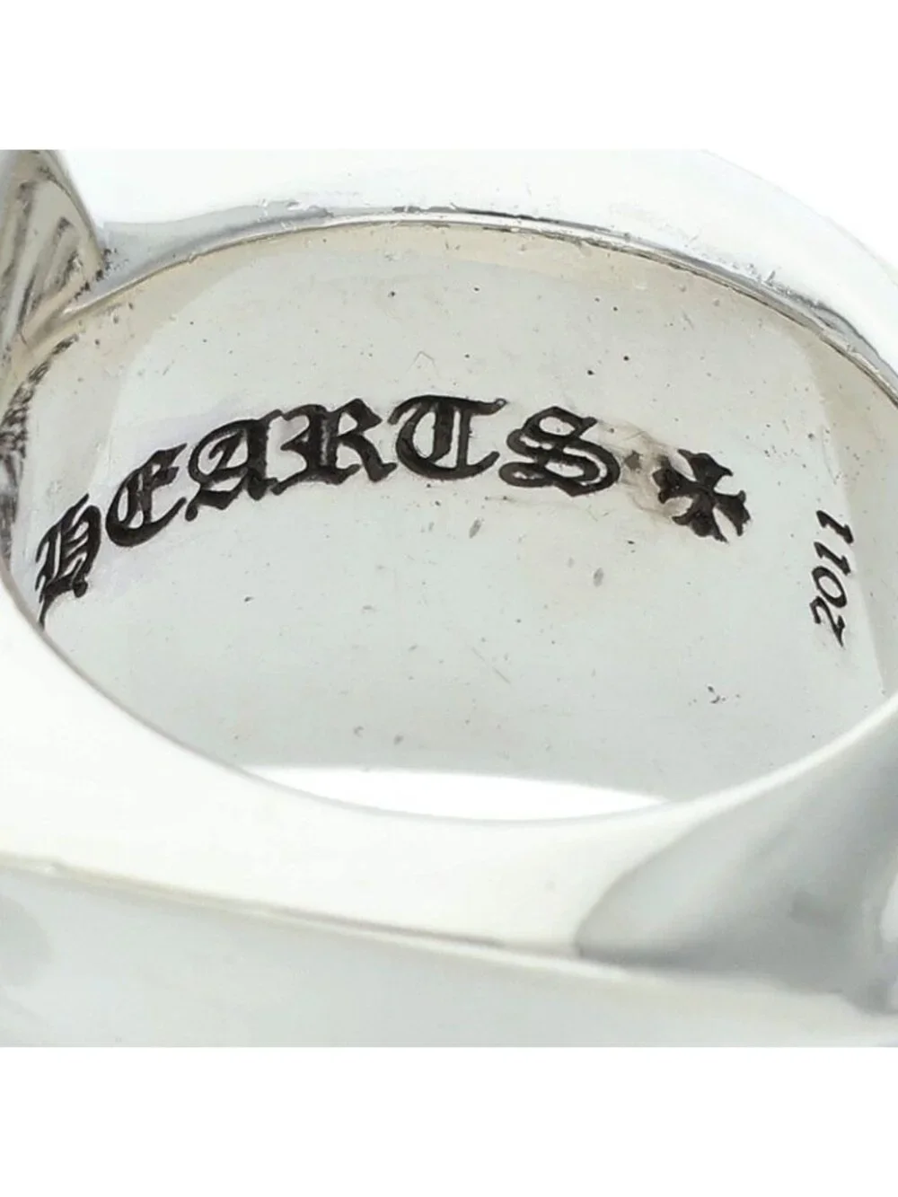 Chrome Hearts Str Large Star Silver Ring